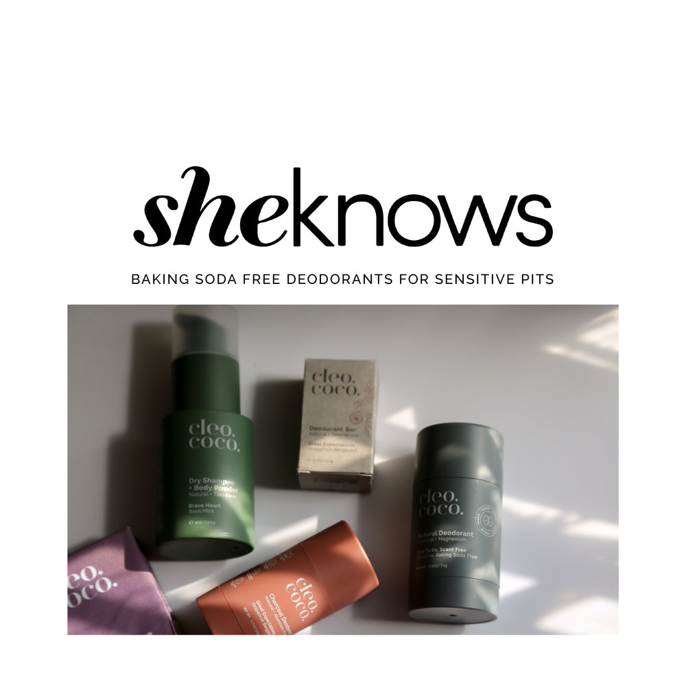 She Knows' 15 Baking Soda-Free Natural Deodorants for Sensitive Skin