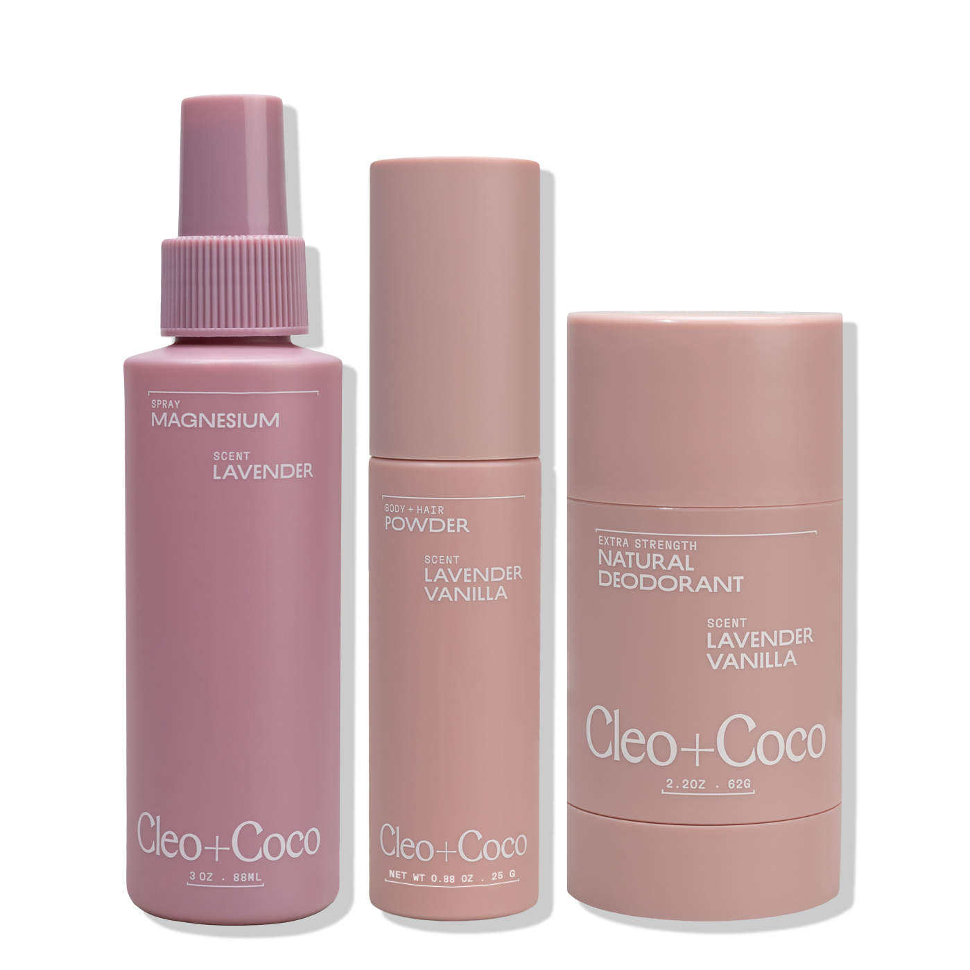 Spray + Powder + Balm - Lavender