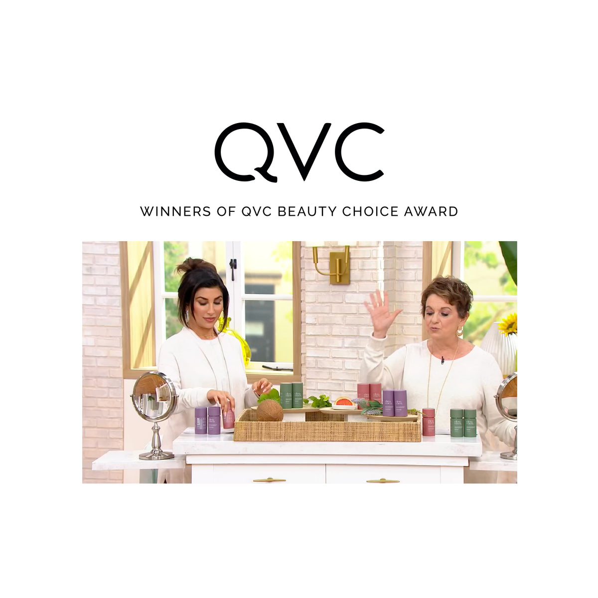 QVC Beauty Awards Winner Cleo+Coco