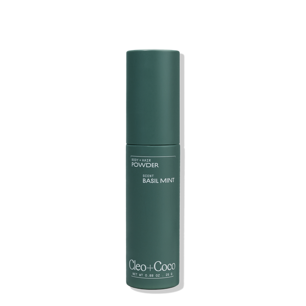 Basil Mint Body Powder & Dry Shampoo — Talc-Free, Anti-Chafe